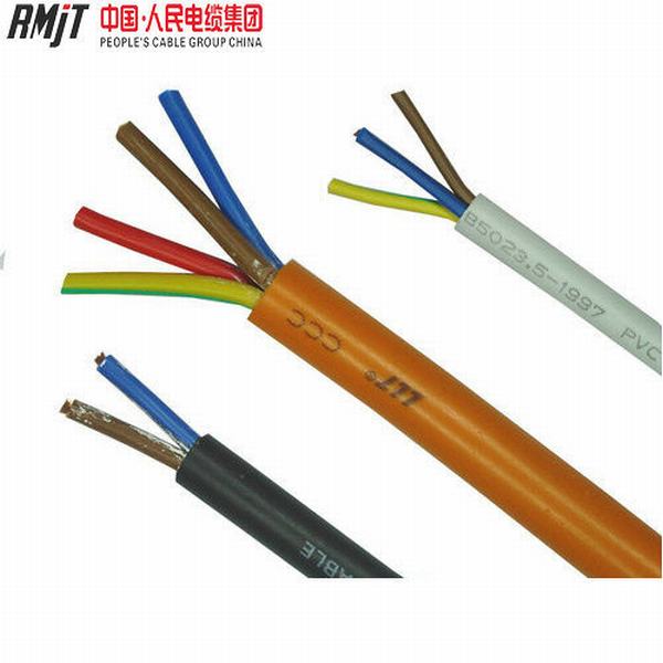 China 
                                 H05VV-F 3X2.5sqmm 3X1.5sqmm cobre PVC flexível de bainha dos cabos eléctricos                              fabricação e fornecedor