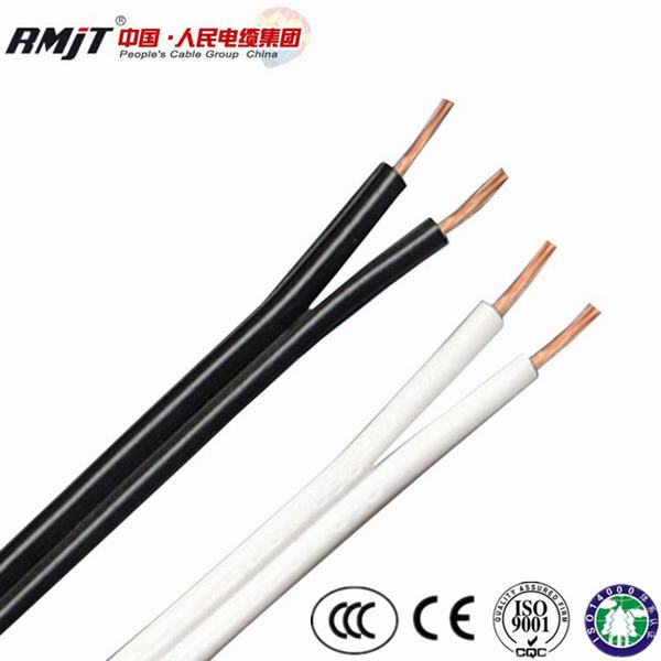 Chine 
                                 Conducteur en cuivre de haute qualité isolant en PVC souple double câble parallèle spt Kabel fil                              fabrication et fournisseur