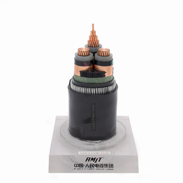 China 
                                 Media Tensión de aislamiento XLPE Swa cinta de cobre blindado Conductor de cobre de la pantalla de cable de alimentación                              fabricante y proveedor