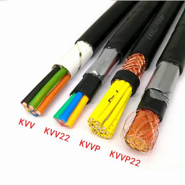 China 
                        Multicore Copper Conductor Kvv Flexible Control Electric Cable
                      manufacture and supplier