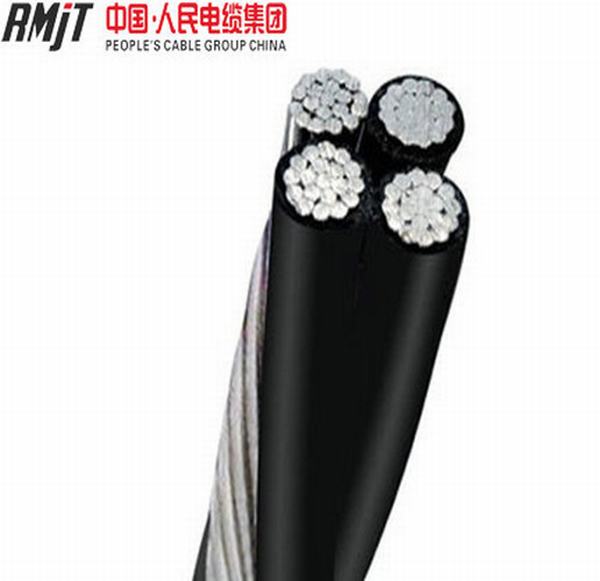 China 
                                 Overhead 3*50+50mm2 DE PVC aislante XLPE Paquete de cable de antena de cable ABC                              fabricante y proveedor