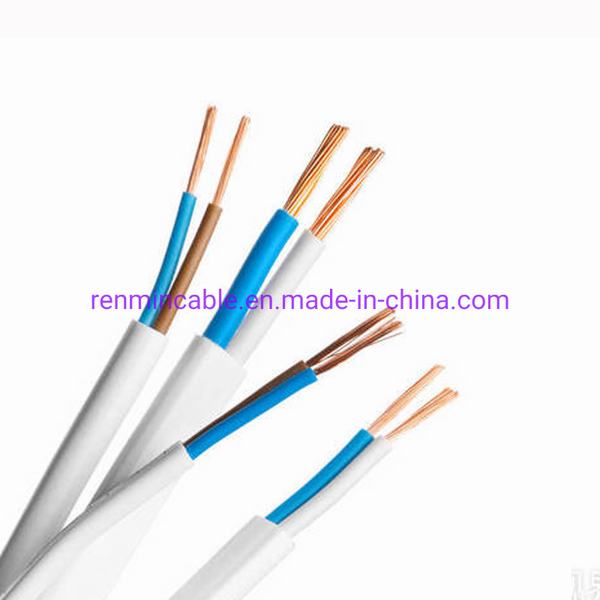China 
                                 Com isolamento de PVC BVVB 2 Core 1,5mm 2,5mm 4mm, 6mm flat cable                              fabricação e fornecedor