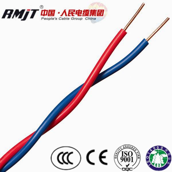 Cina 
                                 Collegare elettrico 2X0.75mm di twisted pair del collegare di Rvs isolato PVC 2X0.5mm                              produzione e fornitore