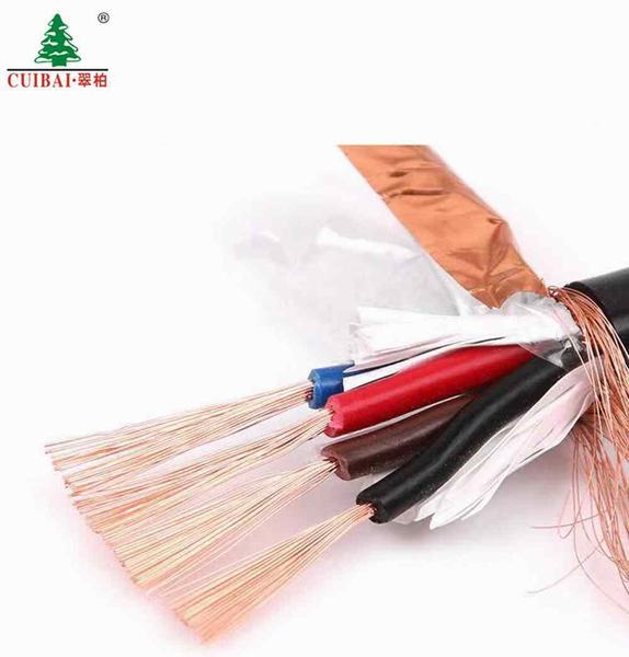 China 
                                 Aislamiento XLPE multifilar trenzado de cobre recubierto de PVC blindado del cable de control                              fabricante y proveedor
