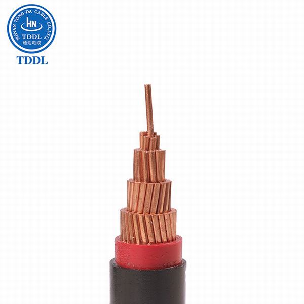 
                                 0.6/1kv-1 Core condutores de cobre com isolamento de PVC revestido de PVC cabo de alimentação                            