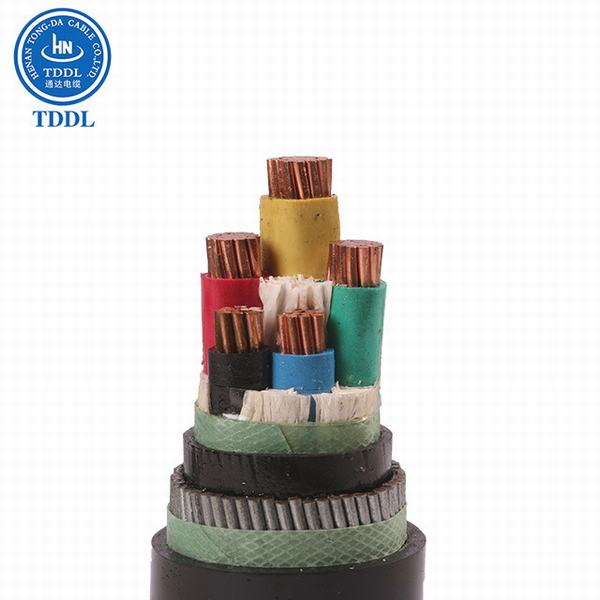 China 
                        0.6/1kv-5 Core Copper Conductor PVC Insulated Steel Wire Armored PVC Sheathed Power Cable Nyry
                      manufacture and supplier