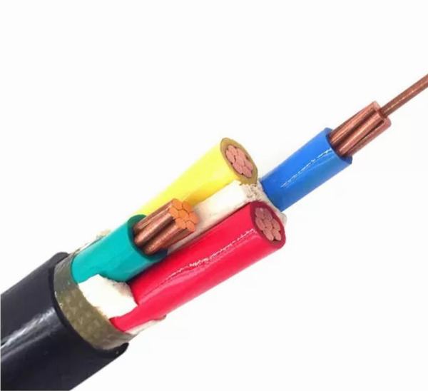 Chine 
                                 Conducteur en cuivre 0.6/1kv Câble d'alimentation, câble à quatre coeurs à la norme CEI                              fabrication et fournisseur