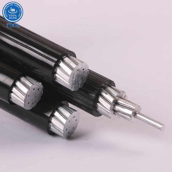China 
                        0.6/1kv Lxs Overhead Almelec Cable Black XLPE Insulation Np 3528 Standard 4X25+16mm2 Price
                      manufacture and supplier