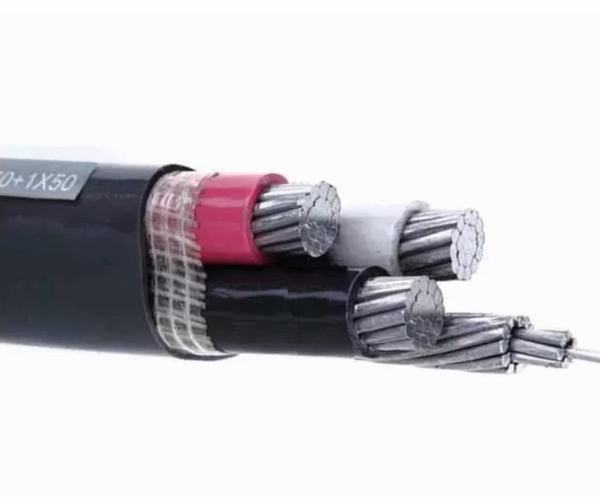 China 
                                 0.6/1kv Cable trenzado eléctrico de PVC aluminio conductor de la norma IEC                              fabricante y proveedor