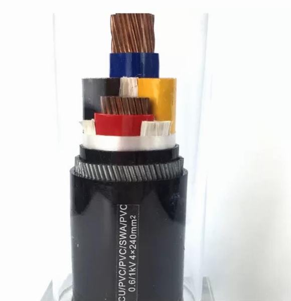 Chine 
                                 0.6/1kv Câbles isolés en PVC avec du fil en acier câble blindé de LV électrique                              fabrication et fournisseur