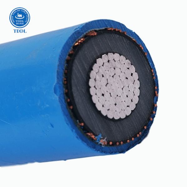 Cina 
                                 6/10kv il conduttore di alluminio Single-Core XLPE ha isolato il cavo elettrico inguainato PVC selezionato collegare di rame di sistemi MV                              produzione e fornitore