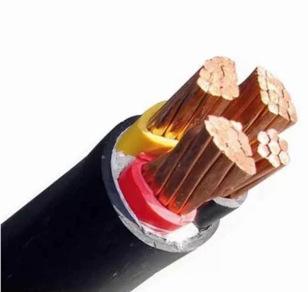 China 
                                 Adaptado de 4 núcleos de los cables eléctricos aislados en PVC con alambre conductor Coppe                              fabricante y proveedor
