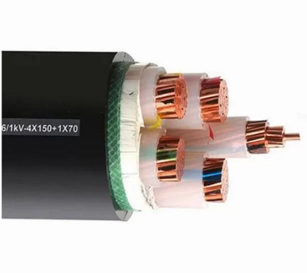 China 
                        Good Quality Cu/XLPE/PVC-0.6/1kv 3X120+2X70mm2 XLPE Insulated Power Cable
                      manufacture and supplier