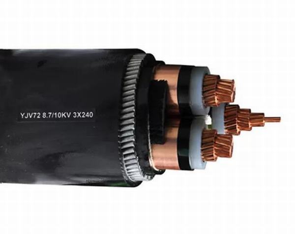 Китай 
                                 Высокое напряжение питания 3 x 240 мм2 Swa электрические бронированных трех основных электрических кабелей кабели                              производитель и поставщик