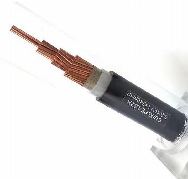 China 
                                 Single Core de baja tensión del cable resistente al fuego Funda de PVC Cable de aislamiento XLPE                              fabricante y proveedor