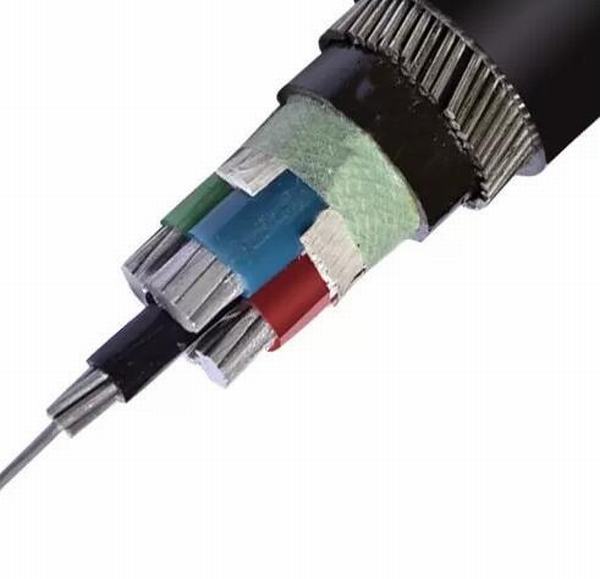 
                                 Gepanzerte elektrisches Kabel-Aluminiumleiter-Stahldraht-gepanzerte Kabel 0.6/1kv Belüftung-Insulated&Sheathed                            