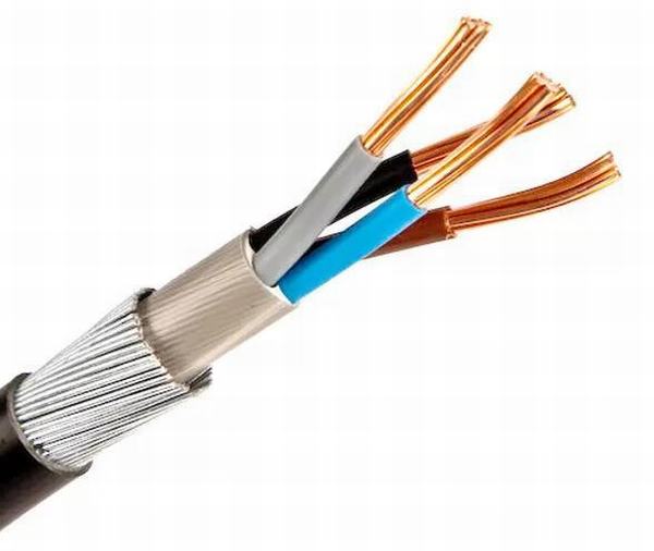 China 
                                 Aislamiento XLPE PVC Blindado con alambre de acero de Conductor de cobre del cable de alimentación Cable de alimentación de LV                              fabricante y proveedor