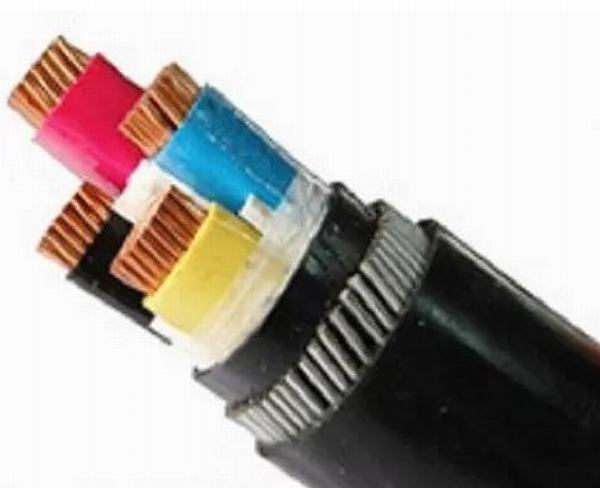 China 
                        Shaped Conductor PVC Armoured Cable Black Sheath Color Ce IEC Certification
                      manufacture and supplier