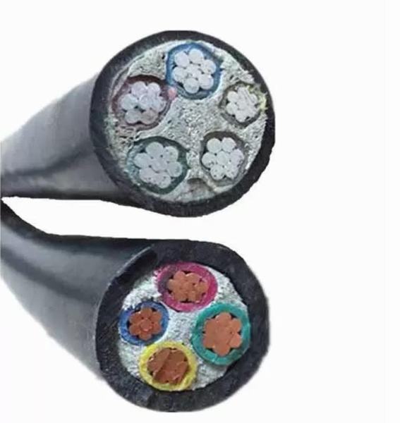 China 
                        Unarmored Power PVC Electrical Cable Copper / Aluminum Conductor 4 Cores Cables
                      manufacture and supplier