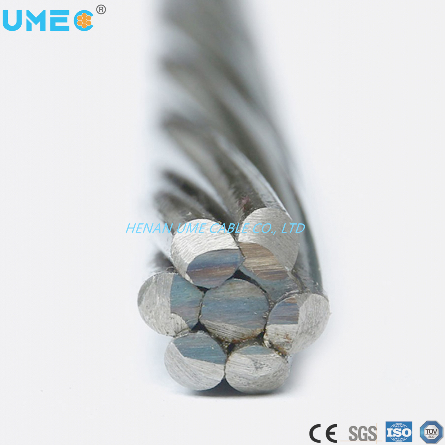 
                6 mm 8 mm 11 mm diamètre de fil acier galvanisé Fil de câble
            