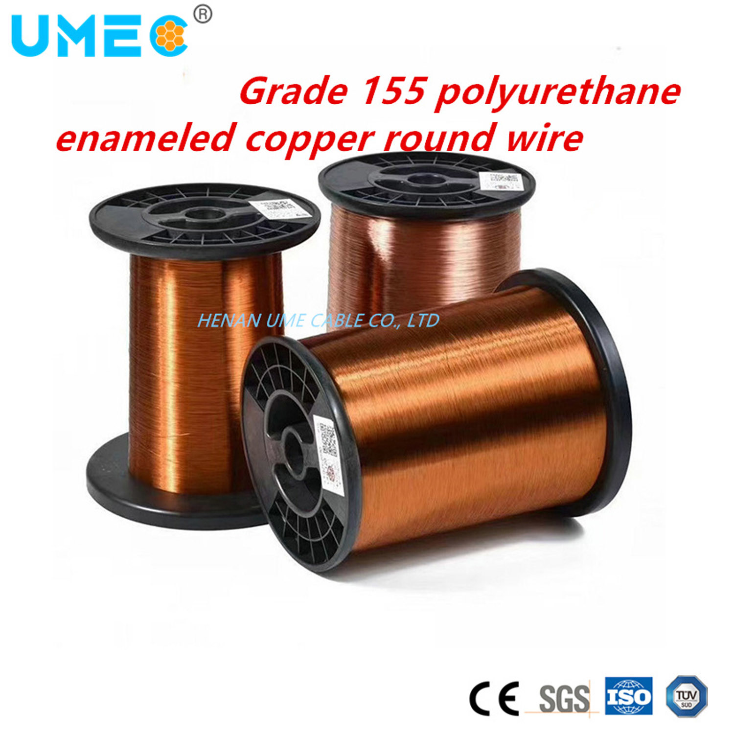 
                Fios Esmaltados Electrical condutores metálicos revestidos de cobre do fio de alumínio 0,13mm 8-10% Fios Esmaltados de alumínio ou cobre
            