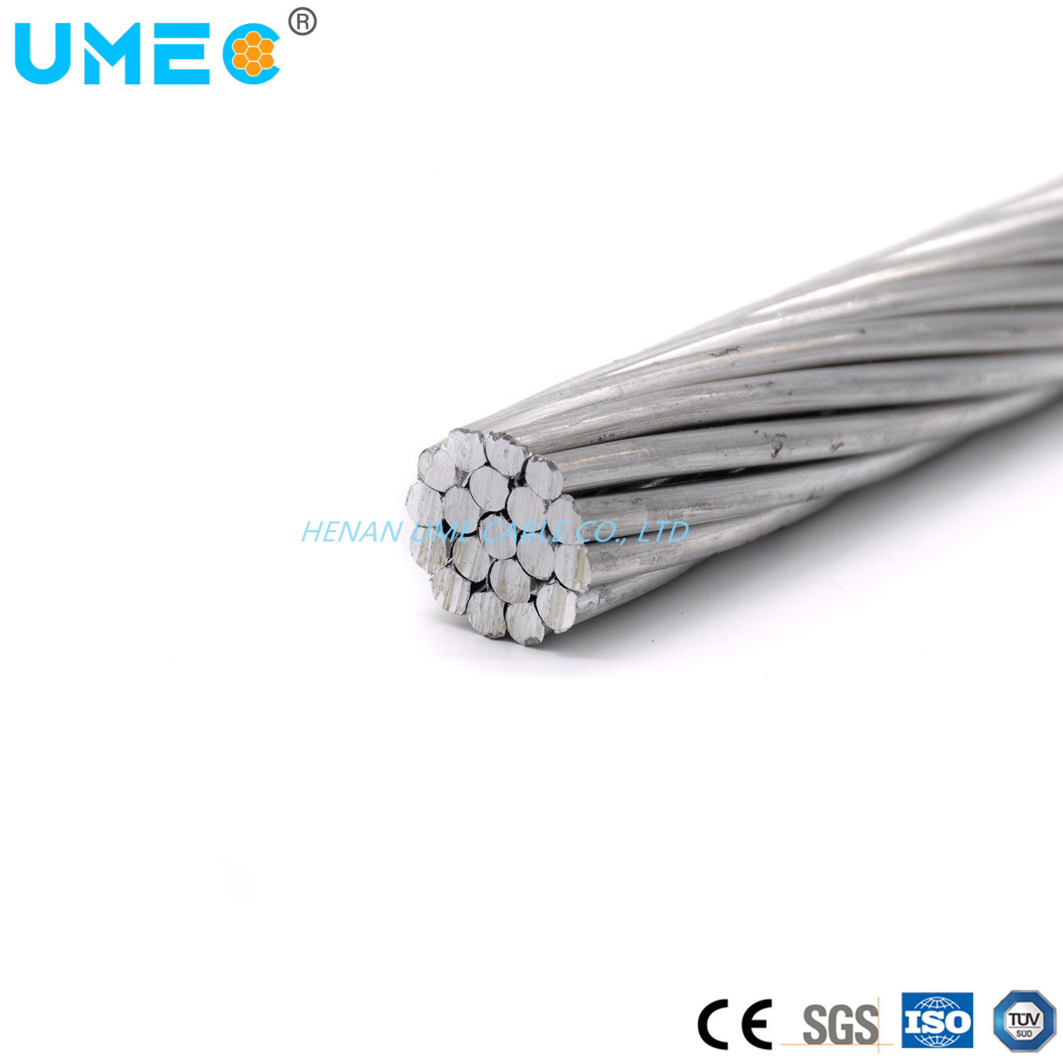 
                Câble AAC en aluminium à conducteur nu, personnalisé par Factory Direct
            
