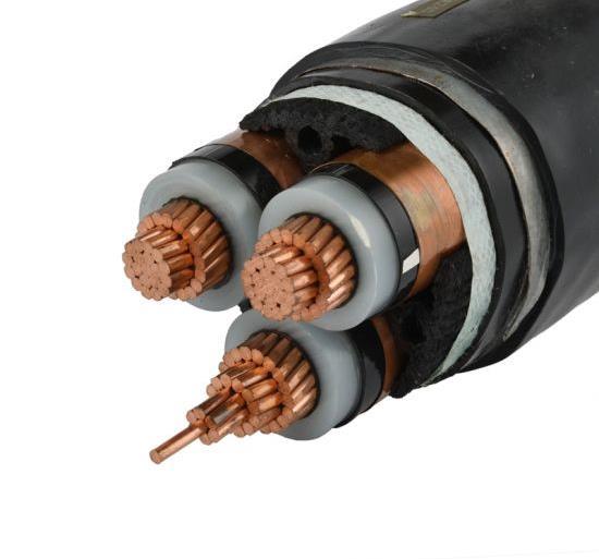 
                Norma Europeia EN 0.6/1kv 3 x 120mm2 cabo condutor de cobre Isolados em XLPE galvanizado de PVC de aço revestida Wir Armored Bainha em PVC
            