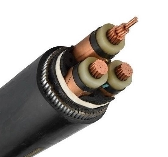 
                IEC60502 0.6/1kv 120mm2 de 150mm2 de 300mm2, cables de cobre trenzado de aluminio conductor conductor aislamiento XLPE revestimiento exterior de PVC resistencia a la intemperie para Petrochem
            