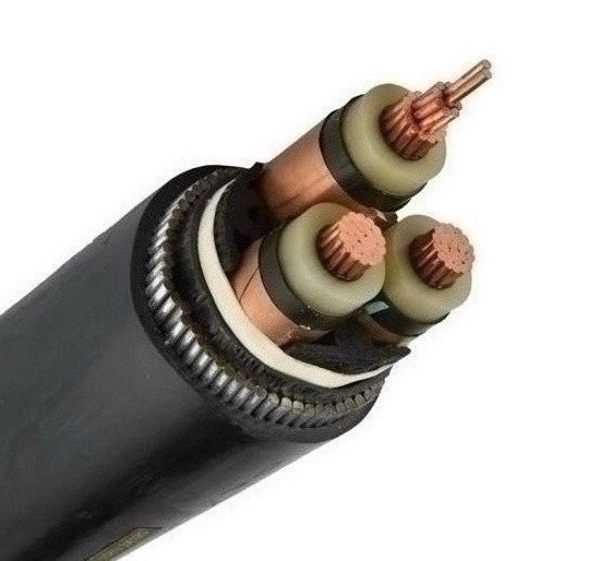 
                IEC60502 0.6/1kv Cable eléctrico de 3 x 120mm2 comprime alambres de cobre o aluminio conductor conductor aislamiento XLPE Blindado con alambre de acero de cable de revestimiento exterior de PVC
            