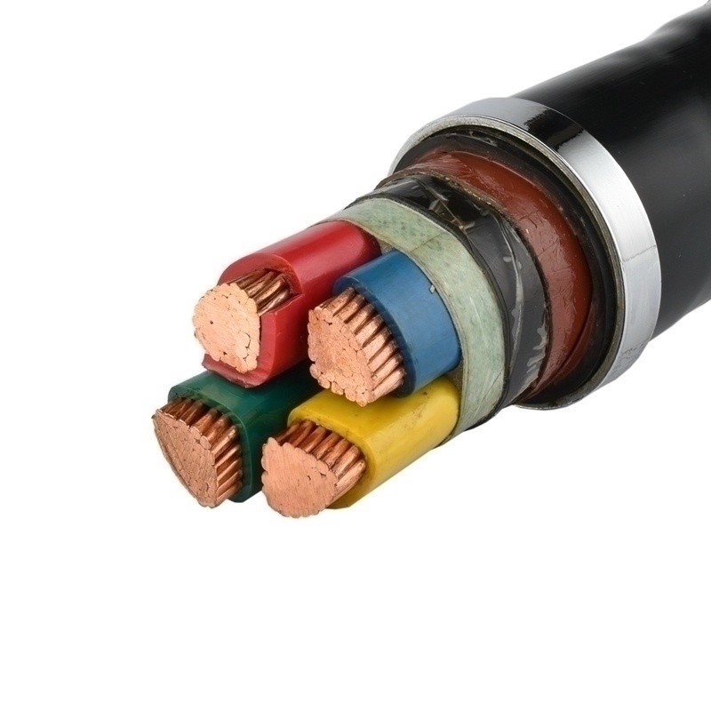 
                IEC60502 11kv Single Core 1 X 95mm2 tres núcleos 3 x 120mm2 Foure núcleos 4 x 240mm2, Conductor de cobre aislados con PVC, Cable recubierto de PVC
            