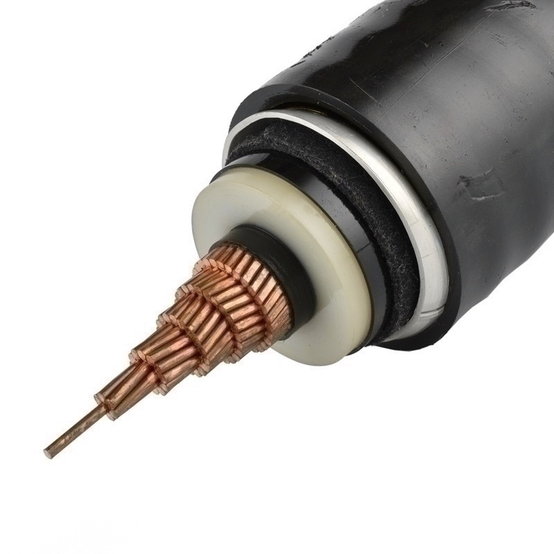 
                IEC60502 600V 3 X 95 mm2 aislamiento XLPE Conductor de cobre blindado con alambre de acero cubierta de PVC retardante de llama Cable El cable eléctrico
            