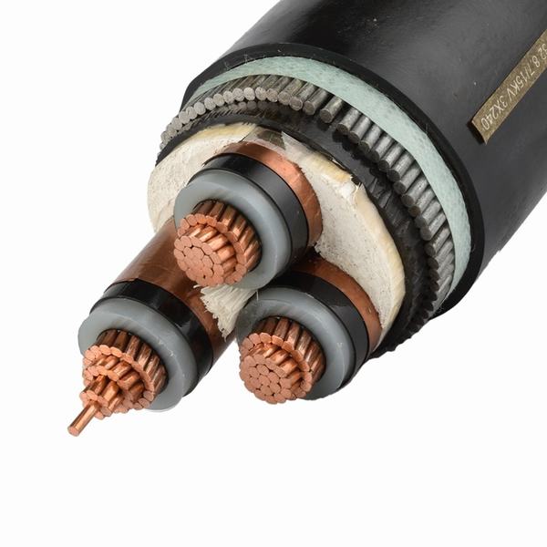 China 
                        Single Core/ Three Core Medium Voltage XLPE Insulated PVC Sheathed Power Cable
                      manufacture and supplier