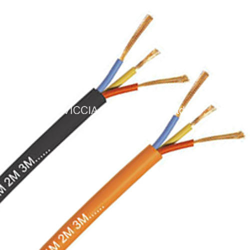 
                RVV-Kabel PVC-isolierter und ummantelter flexibler Draht
            