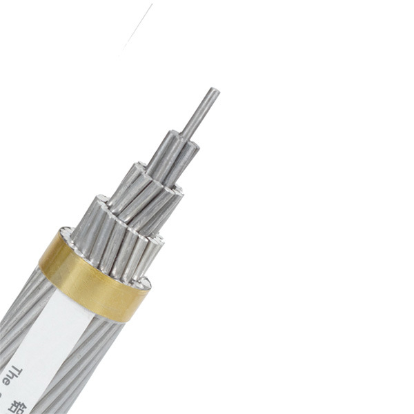 
                La norma IEC ASTM B232 de 35mm2 50mm2 de 95mm2 de 100mm2 de 116mm2 duro dibujan transparencias AAC AAAC ACSR Cable de alimentación de aluminio reforzado con acero
            
