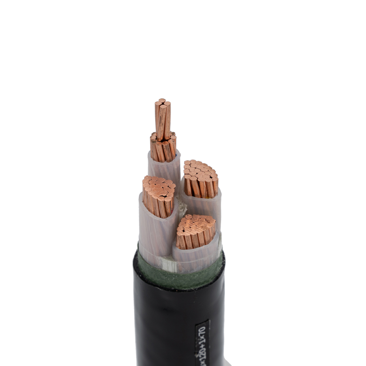 
                ABC/XLPE/PVC (polietileno reticulado) Cable de alimentación de cable eléctrico/de control aislado cable de cobre
            