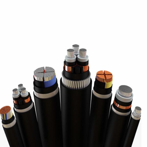
                                 XLPE de alta tensión/aislamiento de PVC EL PVC/enfundado XLPE Cable de alimentación cable eléctrico                            