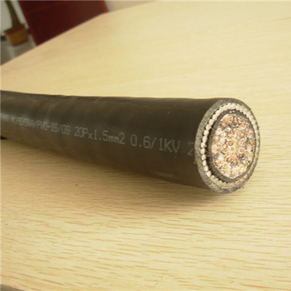 China 
                        0.6/1kv 20px1.5mm2 Copper Conductor Instrument Cable
                      manufacture and supplier