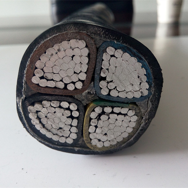 
                0.6/1kv NF C 32-321 XLPE Insulation Aluminum Strands Cable Bt Alu Isole 3X150+70 mm2 U1000-Ar2V Cable
            