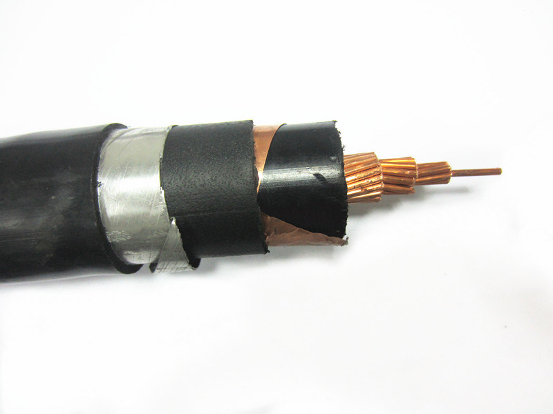 
                15kv 16mm2 400 sq mm isolation XLPE retardateur de flamme à gaine PVC du câble électrique
            