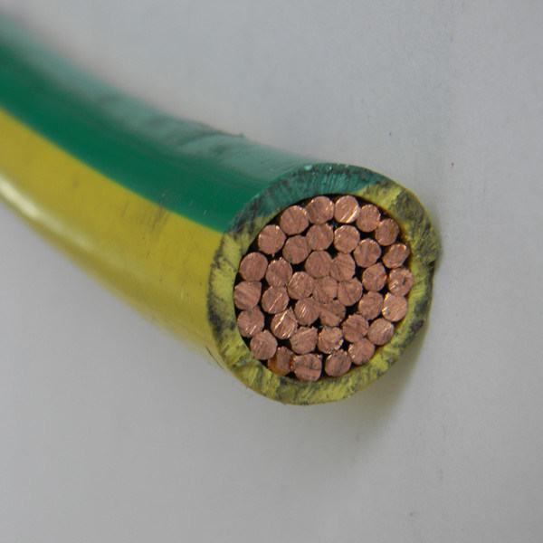 China 
                        1cx25mm2 Cu/PVC Yellow/Green Earthing Cable 600/1000V as Per IEC 60502
                      manufacture and supplier