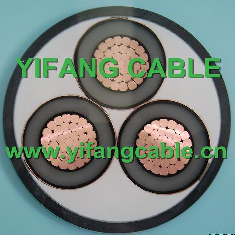 
                BS Standard 3 Core 185mm Armoured Medium Voltage Power Cable Copper/Aluminium Conductor Three Core Mv Power Cable
            