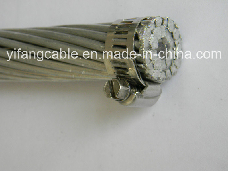 
                Conductor desnudo Conductor de aluminio reforzado de acero ACSR 100mm2 estándar IEC 61089 BS o de 300 mm2
            