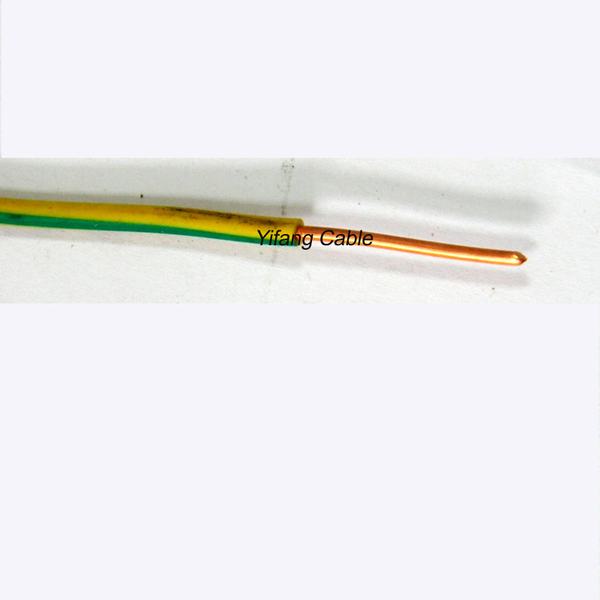 
                                 Condutores de cobre com isolamento de PVC o fio elétrico                            