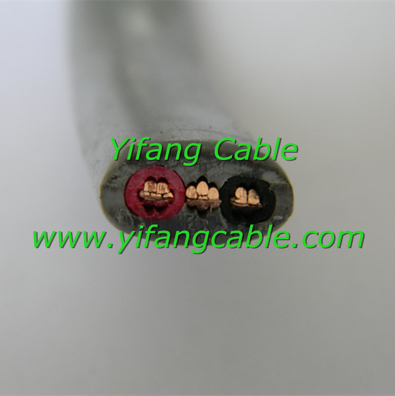 
                Conducteur de cuivre isolés de PVC Câble plat câble plat de l′élévateur voyageant 2/3/4/5/6/7/8/10 Core Yffb2-20
            