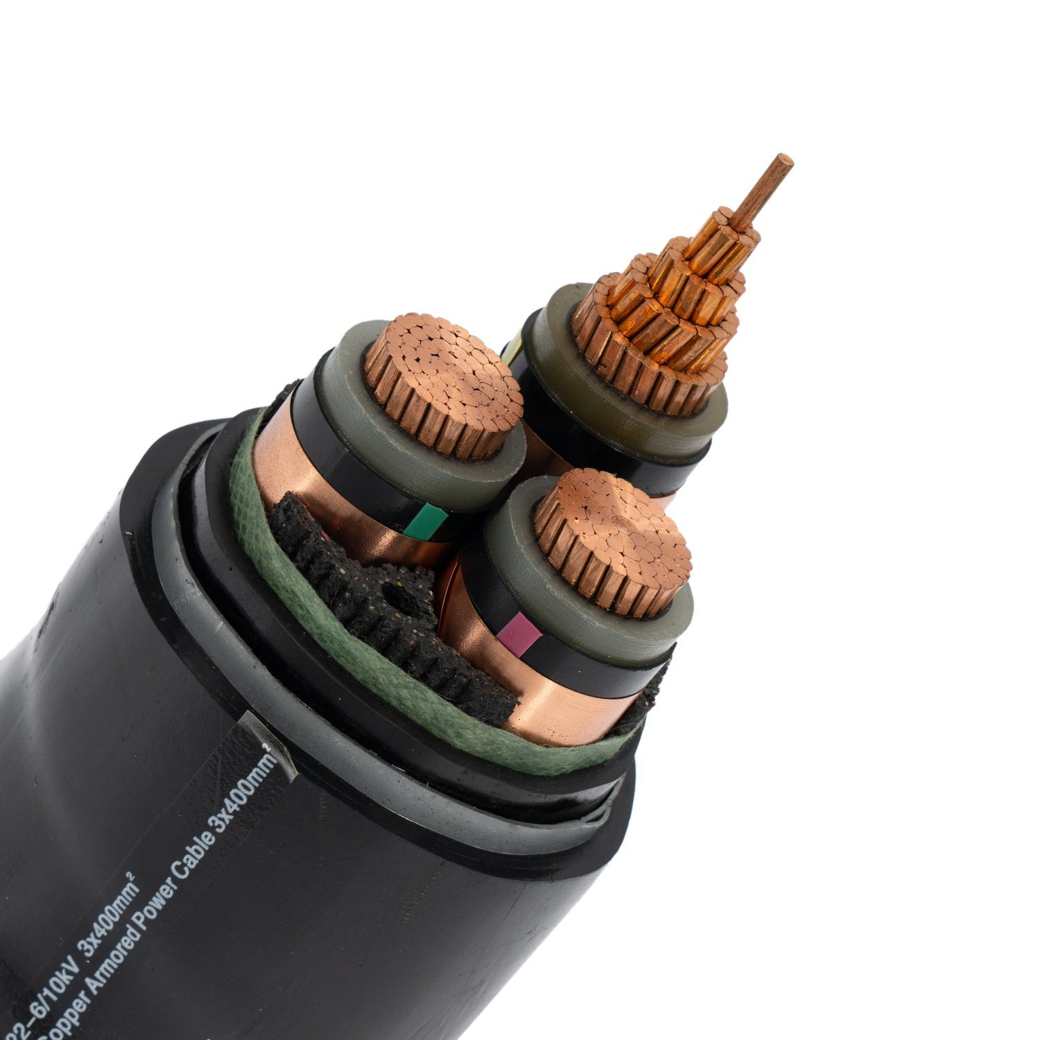 
                Copper Tape Screen Wrapped Middle Voltage PVC/PE Sheathed XLPE Insulated Cable Copper Cable
            