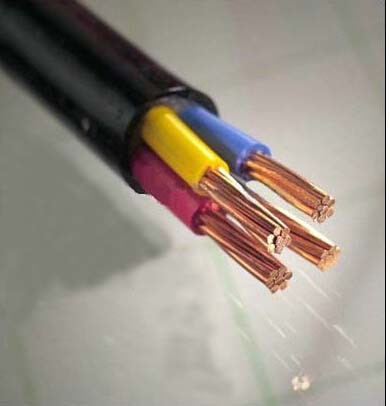 
                Cu/XLPE/PVC меди изолированный кабель Bt U1000R02V 4X10мм2 кабель
            