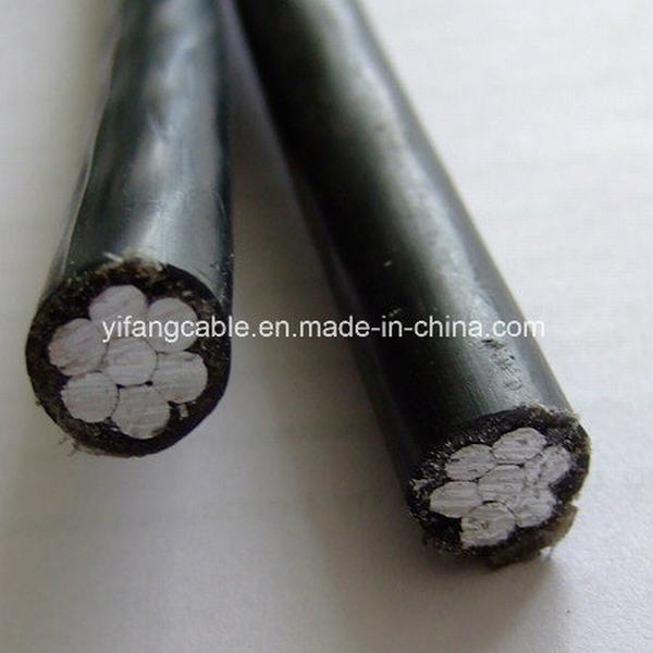 China 
                        Duplex Service Drop 6 AWG Electric Shepherd Aerial Bundled Cable
                      manufacture and supplier