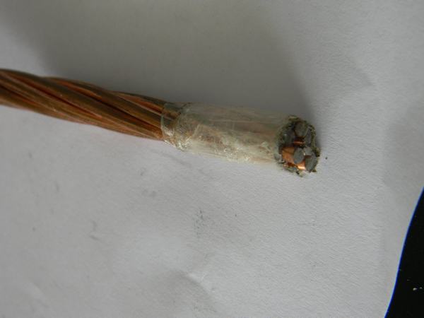 China 
                                 El cable a tierra acero revestido de cobre desnudo                              fabricante y proveedor