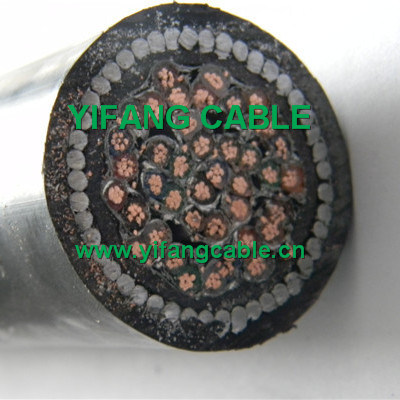 
                Low Voltage Muti Core Flexible Electric Control Cable Signal Cable XLPE/PVC Insulated, Swa, Lshf Instrument Cable
            