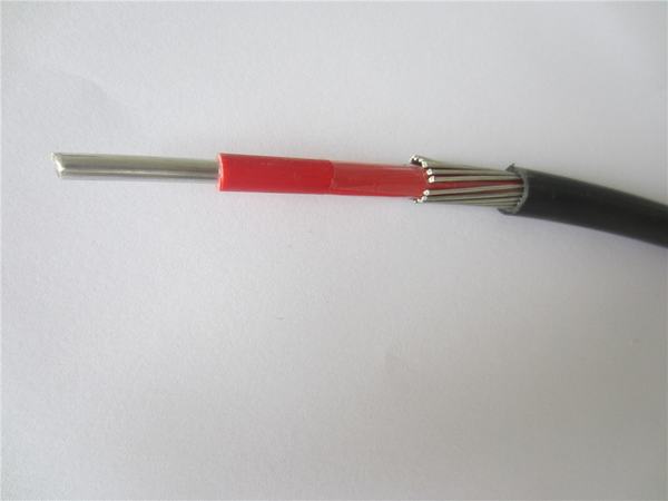 
                                 Tension faible conducteur aluminium fine en aluminium solide sur le fil blindé Câbles concentriques                            